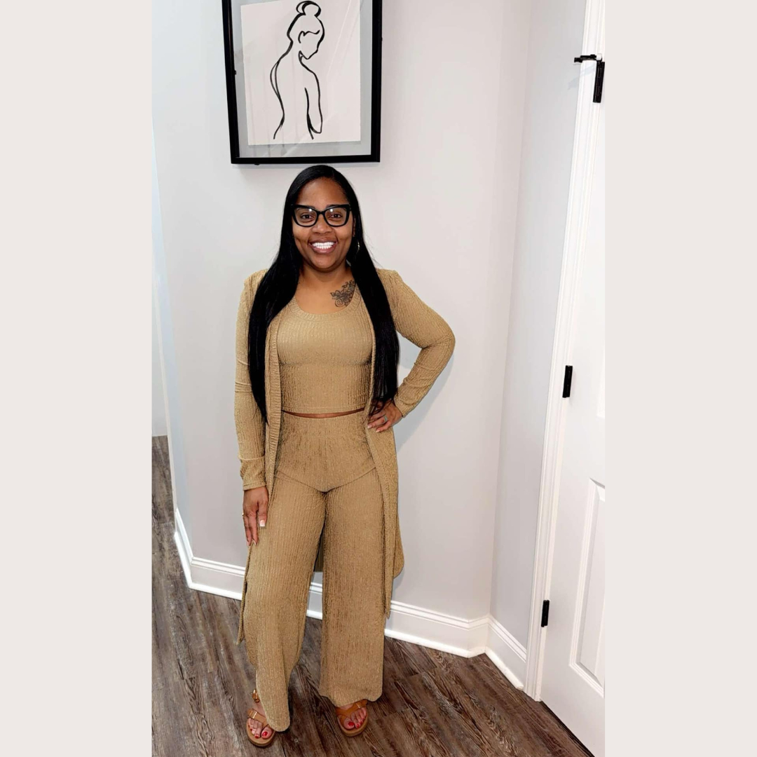 Trendy 3 Piece Outfit Set